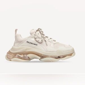 Balenciaga Triple S Beige/White Sz 36